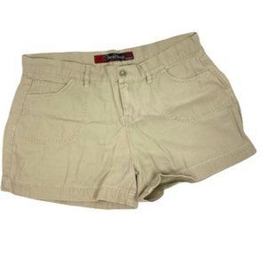 Steve & Barry’s Woman  Casual Shorts Cotton Cream Color Size 16